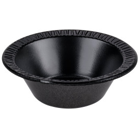 Foam Bowl Laminated Black 180ml Ø11,5cm (125 Units) 