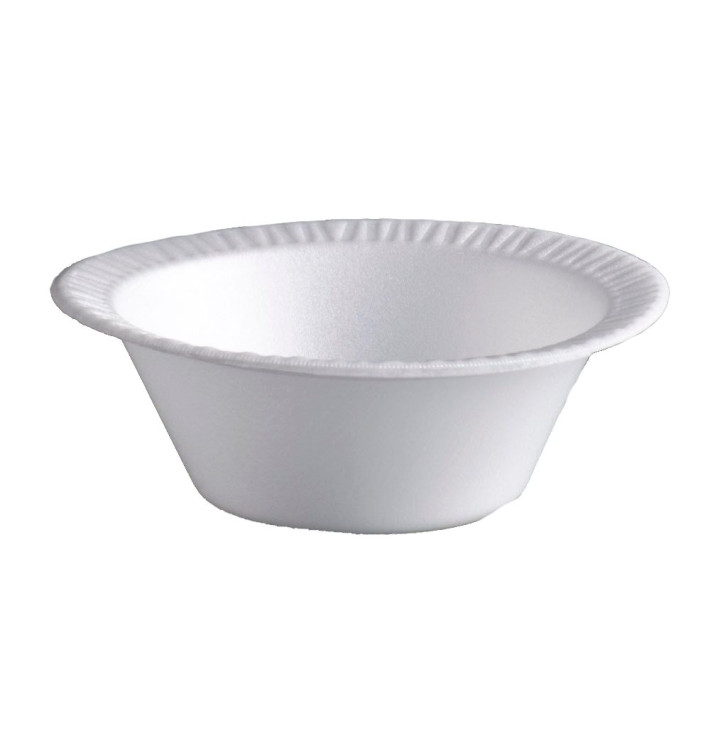 Foam Bowl White 180ml Ø11,5cm (125 Units) Foam Bowl White 180ml Ø11,5cm (125 Units)