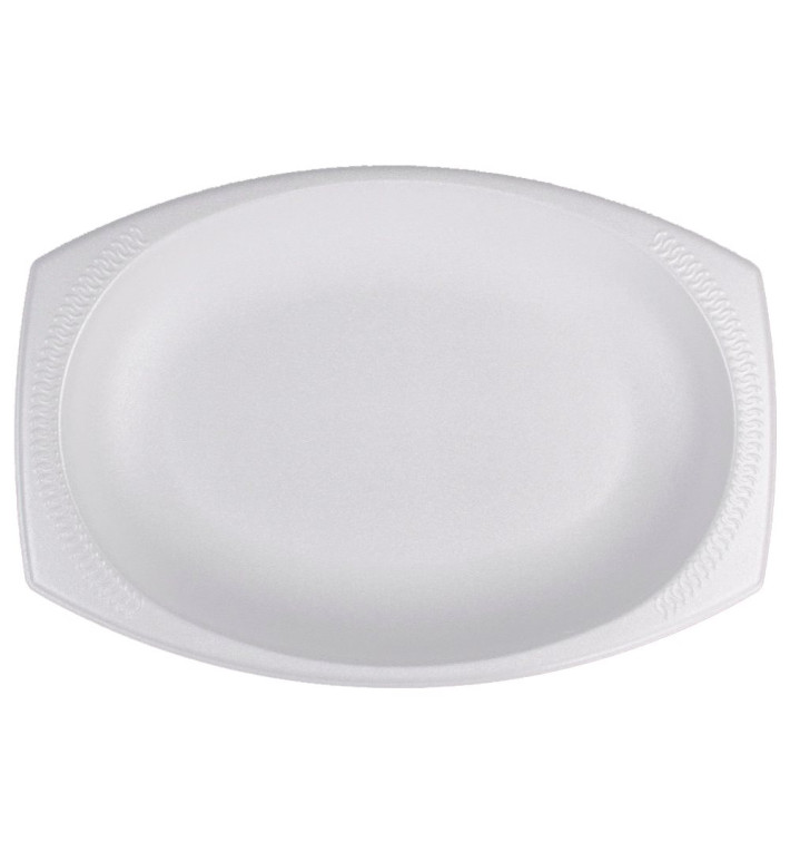 Foam Tray "Concorde" White 28X22cm (500 Units) Foam Tray "Concorde" White 28X22cm (500 Units)