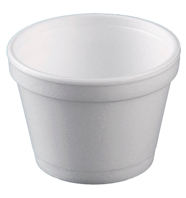 Foam Container White 12 Oz/355ml Ø11cm (25 Units) Foam Container White 12 Oz/355ml Ø11cm (25 Units)