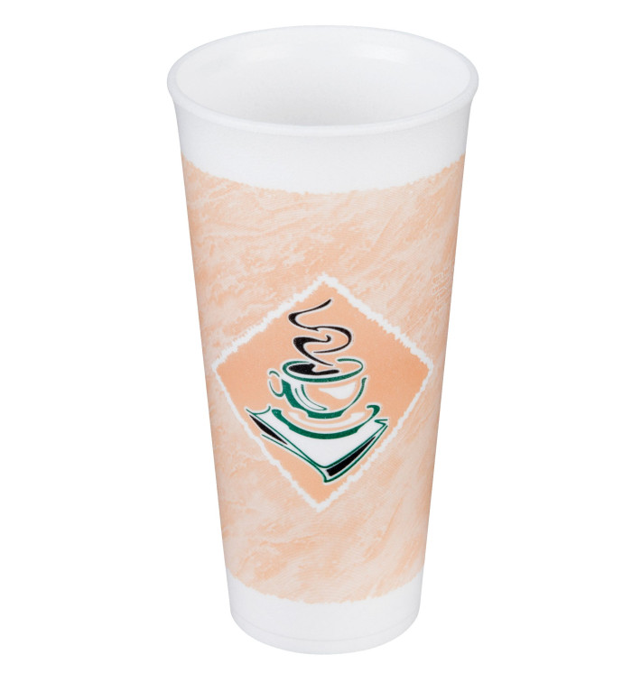 Foam Cup EPS "Café" 24Oz/710 ml Ø9,4cm (500 Units) Foam Cup EPS "Café" 24Oz/710 ml Ø9,4cm (500 Units)