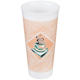 Foam Cup EPS "Café" 24Oz/710 ml Ø9,4cm (20 Units) 