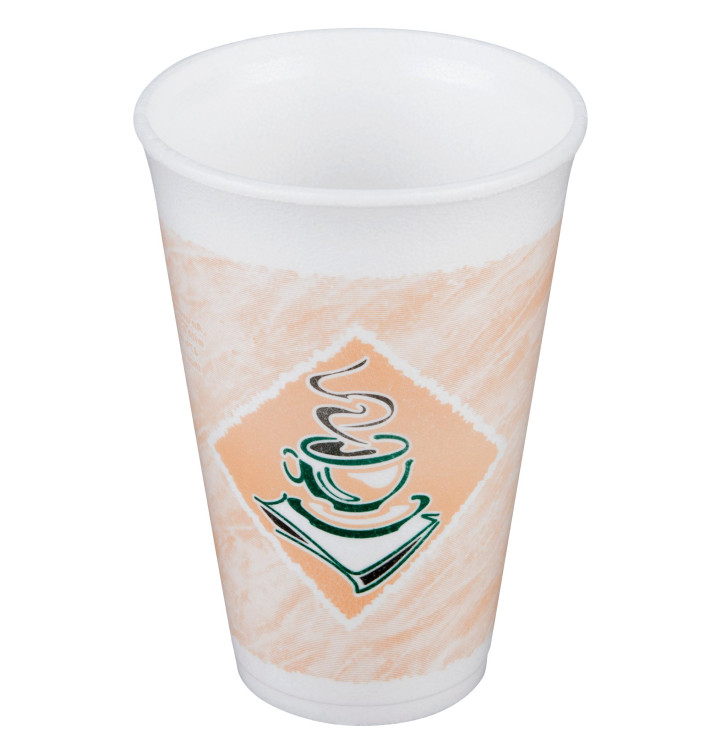 Foam Cup EPS "Café" 16Oz/480ml Ø9,4cm (1000 Units) Foam Cup EPS "Café" 16Oz/480ml Ø9,4cm (1000 Units)