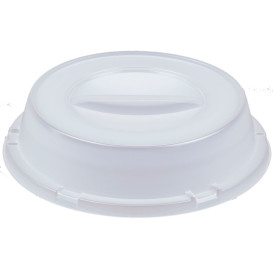 Plastic Dome Lid for Plate PS Translucent Plate Ø23 cm (125 Units) 