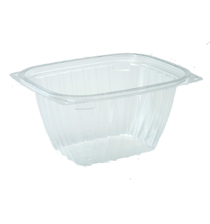 Plastic Deli Container OPS "ClearPac" Clear 473ml (63 Units) Plastic Deli Container OPS "ClearPac" Clear 473ml (63 Units)
