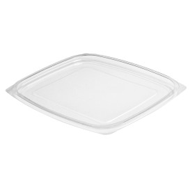 Plastic Lid for Deli Container OPS Flat Clear 710/946ml (63 Units)  