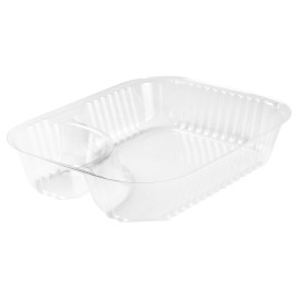 Plastic Deli Container Clear 2C 565ml "Nachos" (500 Units)