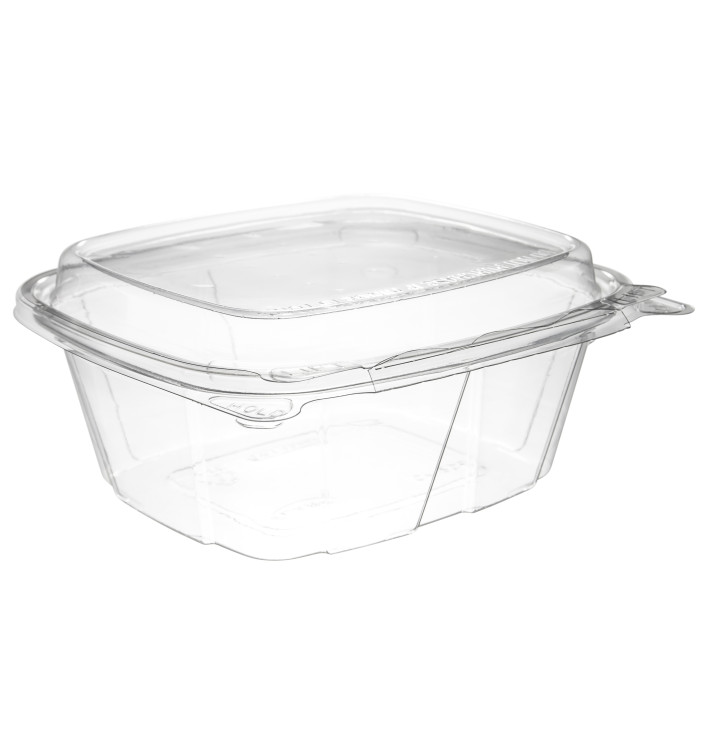 Plastic Deli Container PET Tamper-Evident High Dome Lid 355ml (100 Units) Plastic Deli Container PET Tamper-Evident High Dome Lid 355ml (100 Units)