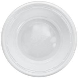 Plastic Bowl PS White 120ml Ø11,5cm (1000 Units)