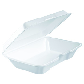 Foam Baguette Container White 2,30x1,50X0,65cm (100 Units)  