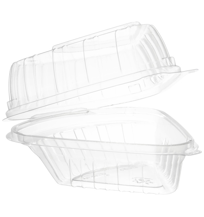 Plastic Hinged Lid Container OPS "Clear Seal" 169ml (250 Units) Plastic Hinged Lid Container OPS "Clear Seal" 169ml (250 Units)