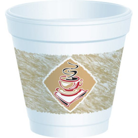 Foam Cup EPS "Café" 4Oz/120ml Ø6,9cm (1000 Units)
