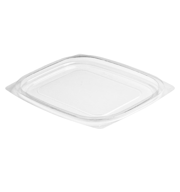 Plastic Lid OPS for Deli Container Flat Clear 237/355/473ml (63 Units) Plastic Lid OPS for Deli Container Flat Clear 237/355/473ml (63 Units)