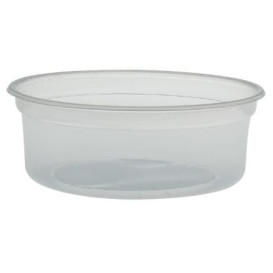 Plastic Deli Container PP "Deli" 8Oz/266ml Transp Ø12cm (500 Units)