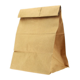 Paper Bag without Handle Kraft 22+12x30cm (1 Unit)