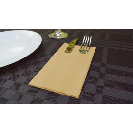 Pocket Fold Airlaid Napkins "Kanguro" Cream 40x40cm (480 Units)