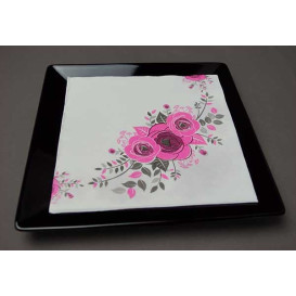 Paper Napkin Double Point "Bouquet" 40x40cm (600 Units)