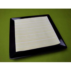 Paper Napkin Double Point "Basic Pistachio" 40x40cm (600 Units)