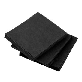 Paper Napkin Micropoint Black 20x20cm 2C (100 Units) 