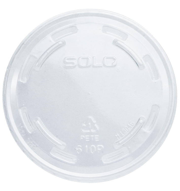 Plastic Lid PET Crystal Flat Ø7,8cm (1000 Units) Plastic Lid PET Crystal Flat Ø7,8cm (1000 Units)