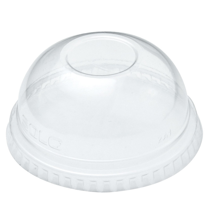 Plastic Dome Lid PET Crystal Ø7,3cm (2500 Units) Plastic Dome Lid PET Crystal Ø7,3cm (2500 Units)
