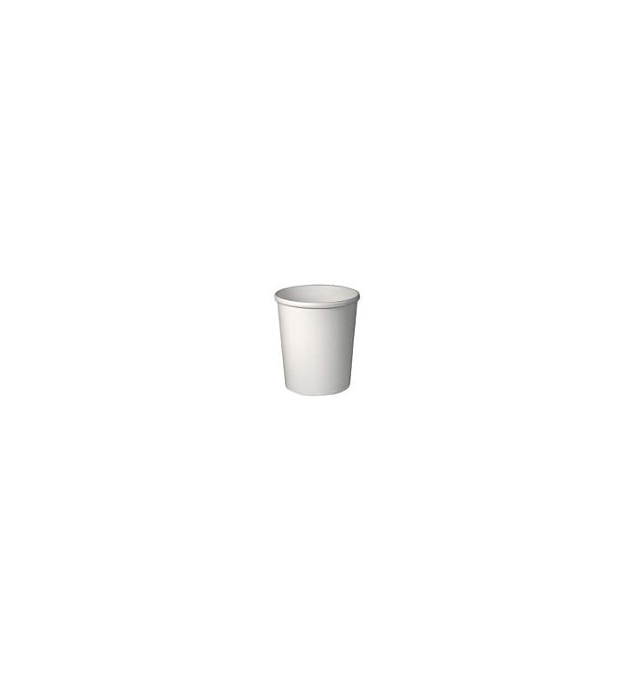 Paper Container White 32Oz/948ml Ø11,7cm (25 Units) Paper Container White 32Oz/948ml Ø11,7cm (25 Units)