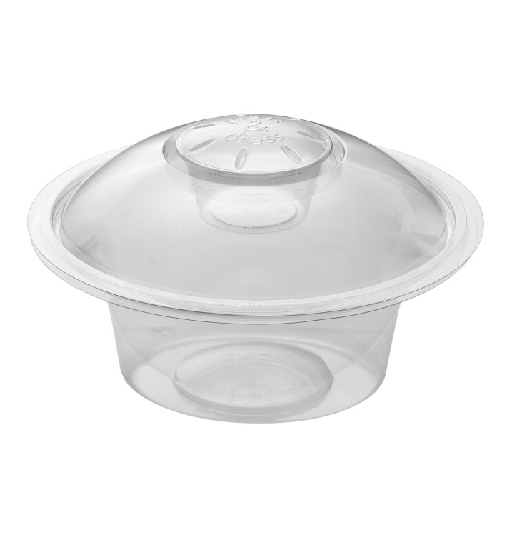 Plastic Deli Container 750ml + Plastic Lid "Press&Dress" + Portion Cup (150 Packs) Plastic Deli Container 750ml + Plastic Lid "Press&Dress" + Portion Cup (150 Packs)