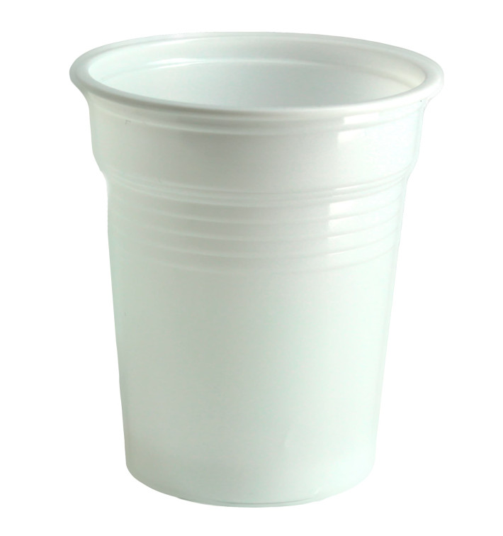 Plastic Shot PS White 100ml Ø5,7cm (4800 Units) Plastic Shot PS White 100ml Ø5,7cm (4800 Units)