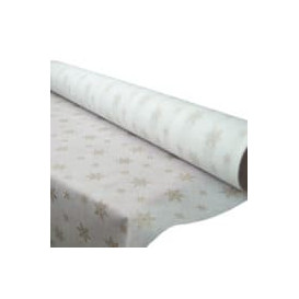 Novotex Tablecloth Roll White "Estrellas" P40cm 1,2x50m  (1 Unit)