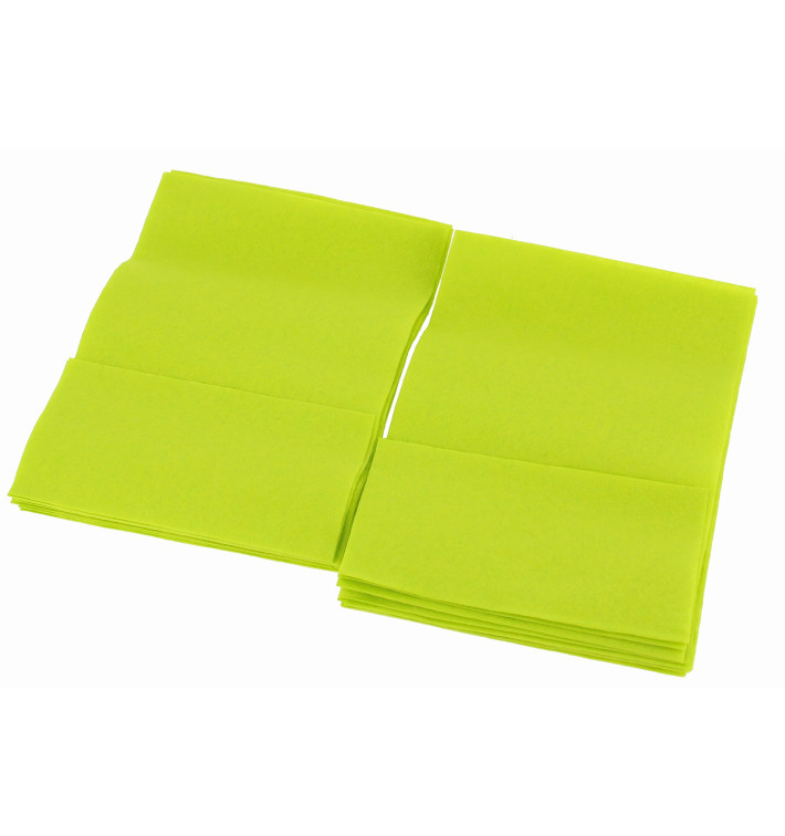 Paper Napkins "Miniservis" Pistacchio 17x17cm (160 Units) Paper Napkins "Miniservis" Pistacchio 17x17cm (160 Units)