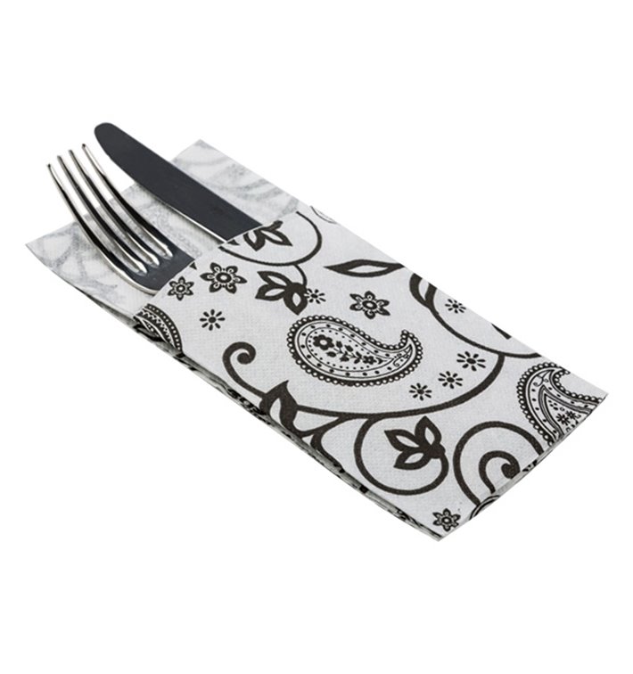 Airlaid cutlery pocket napkins
