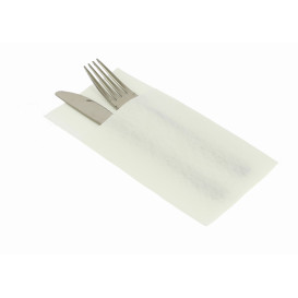 Pocket Fold Airlaid Napkins "Kanguro" White 40x40cm (480 Units)