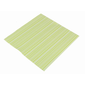 Paper Napkin Double Point "Basic Pistachio" 40x40cm (600 Units)