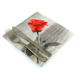 Paper Napkin Double Point "Bella" 40x40cm (50 Units) 