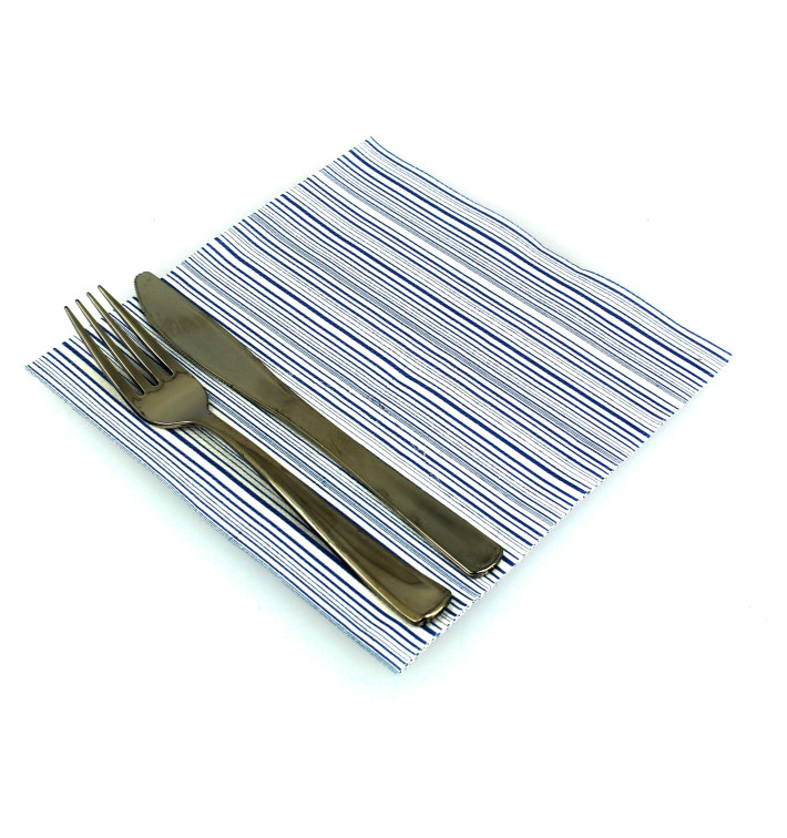 Airlaid Napkins "Basic" Blue 40x40cm (600 Units) Airlaid Napkins "Basic" Blue 40x40cm (600 Units)