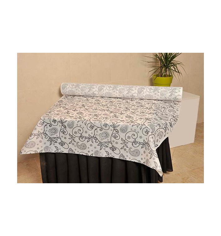 Novotex Tablecloth Roll White "Cachemir" P40cm 1,2x50m (1 Unit) Novotex Tablecloth Roll White "Cachemir" P40cm 1,2x50m (1 Unit)