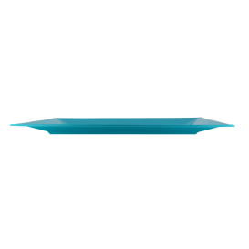 Plastic Tray Turquoise 33x22,5cm (3 Units) 