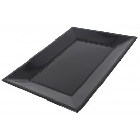 Plastic Tray Black 33x22,5cm (750 Units)