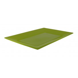 Plastic Tray Pistachio 33x22,5cm (3 Units) 