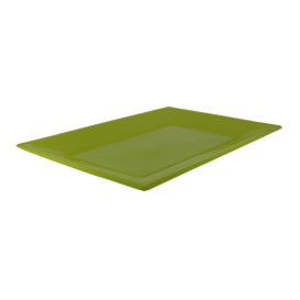 Plastic Tray Pistachio 33x22,5cm (25 Units) 