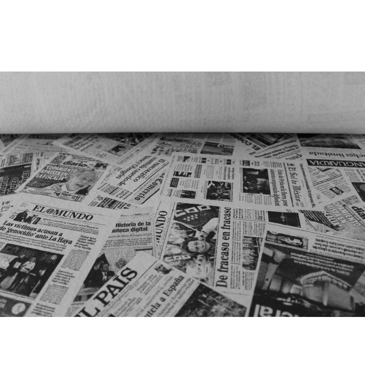Paper Tablecloth Roll "Prensa" 1,2x100m 37g (1 Unit) Paper Tablecloth Roll "Prensa" 1,2x100m 37g (1 Unit)
