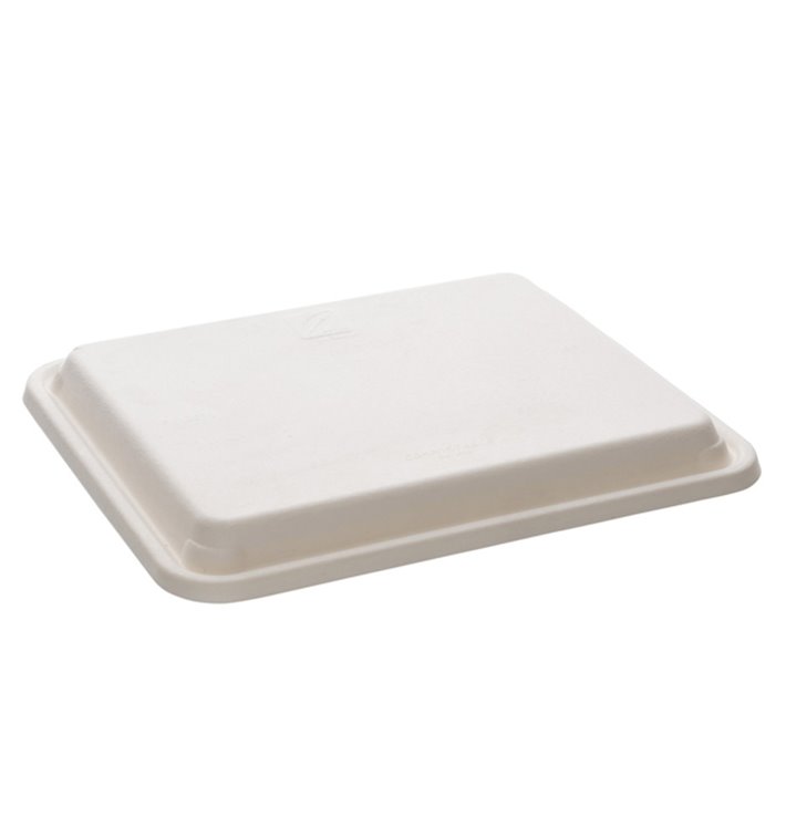 Sucarcane Lid for Tray 5C 30x24cm (50 Units) Sucarcane Lid for Tray 5C 30x24cm (50 Units)