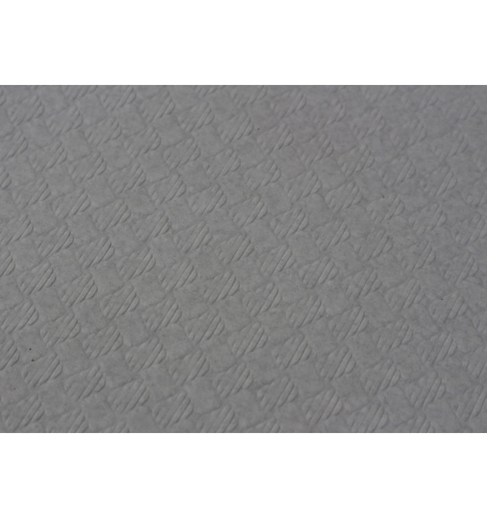 Pre-Cut Paper Tablecloth Grey 40g 1x1m (400 Units) Pre-Cut Paper Tablecloth Grey 40g 1x1m (400 Units)