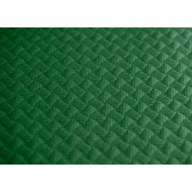 Pre-Cut Paper Tablecloth Green 40g 1x1m (400 Units)