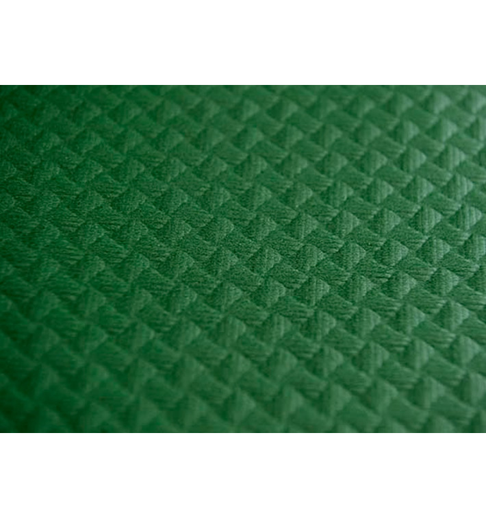 Pre-Cut Paper Tablecloth Green 40g 1x1m (400 Units) Pre-Cut Paper Tablecloth Green 40g 1x1m (400 Units)