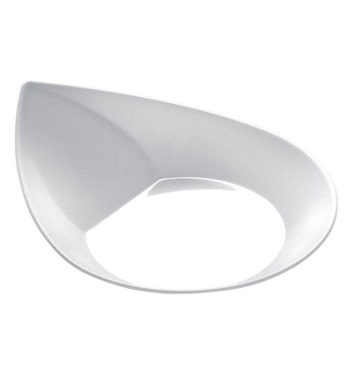 Tasting Plastic Plate PS "Smart" White 8,6x7,1 cm (50 Units) Tasting Plastic Plate PS "Smart" White 8,6x7,1 cm (50 Units)