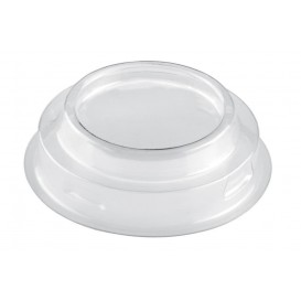 Plastic Lid PET for Plastic Tasting Cup "Maxi" Cone Shape Clear 100ml (25 Units) 