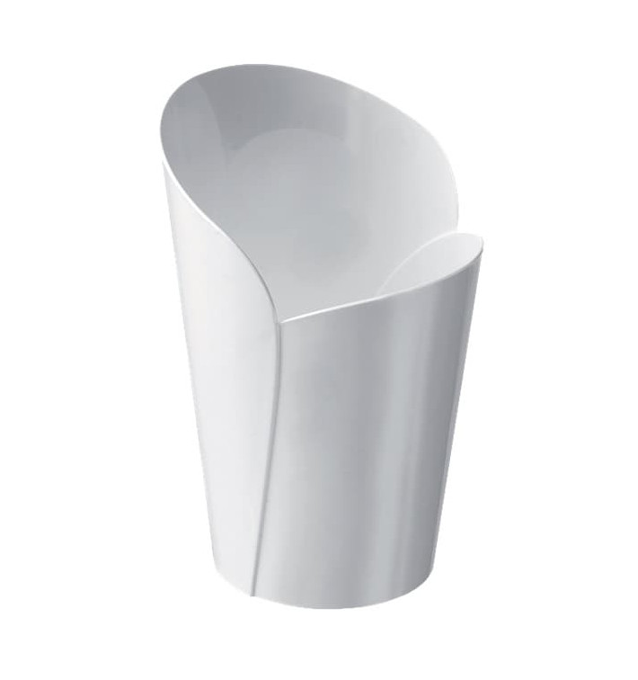 Plastic Tasting Cup PS "Blossom" White 90ml (300 Units) Plastic Tasting Cup PS "Blossom" White 90ml (300 Units)