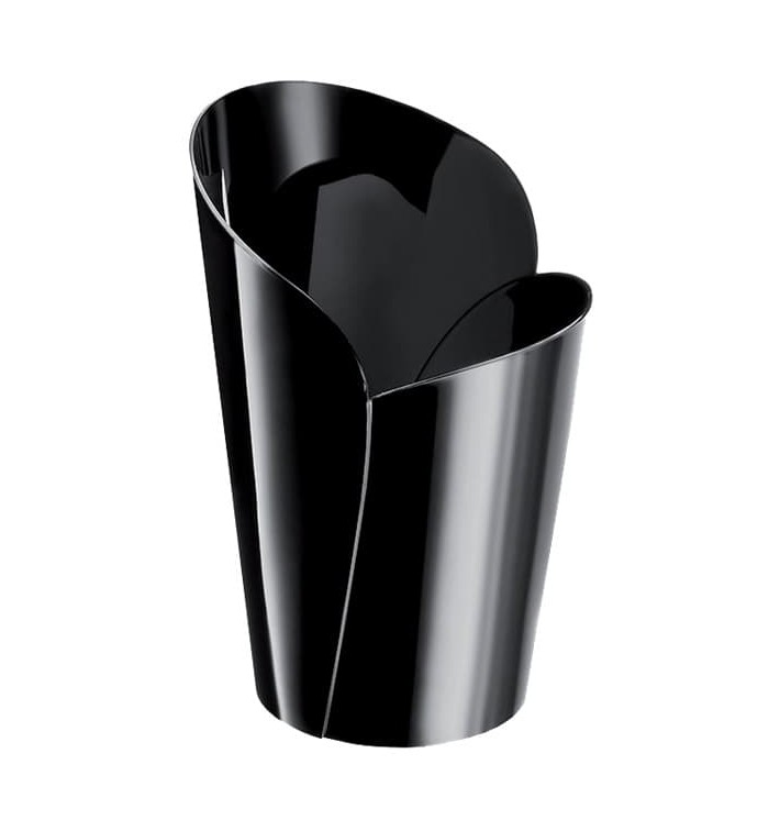 Plastic Tasting Cup PS "Blossom" Black 90ml (300 Units)