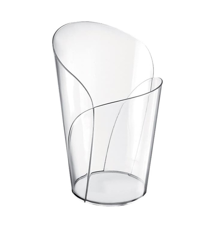 Plastic Tasting Cup PS "Blossom" Clear 90ml (15 Units) Plastic Tasting Cup PS "Blossom" Clear 90ml (15 Units)